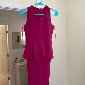 BCBG Peplum Dress NWT